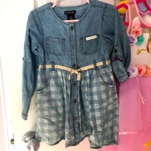 Calvin Klein denim dress 4T